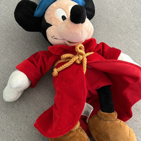 Disney, Sorcerer Mickey Mouse Stuffed Animal Plushie - Picture 4 of 8